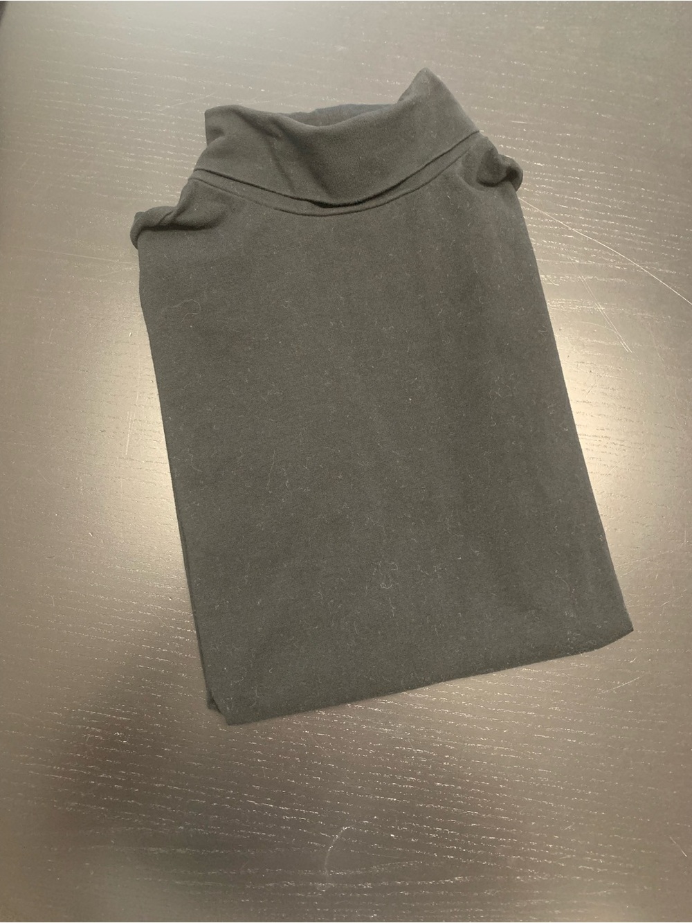 Lord & Taylor Medium Black Long Sleeve Turtleneck Tee - Picture 2 of 3